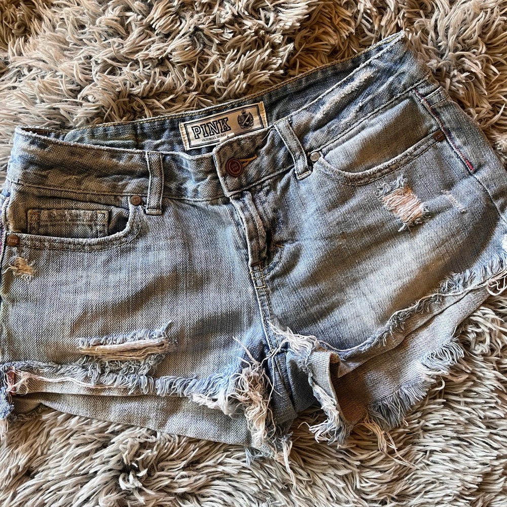 Victorias Secret PINK denim shorts